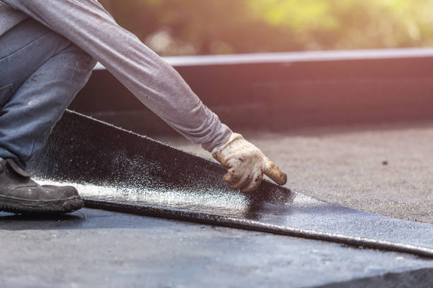 Professional Exterior Waterproofing technician working in Rosalia, KS